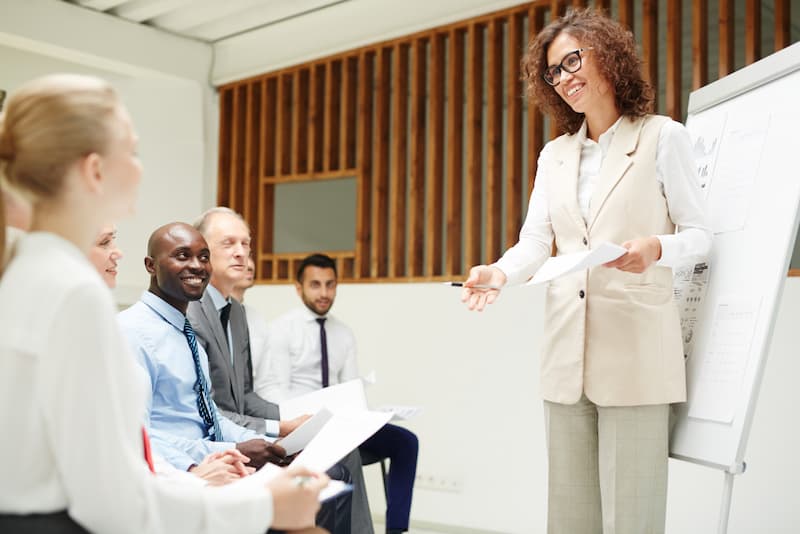 Une formatrice chevronnée