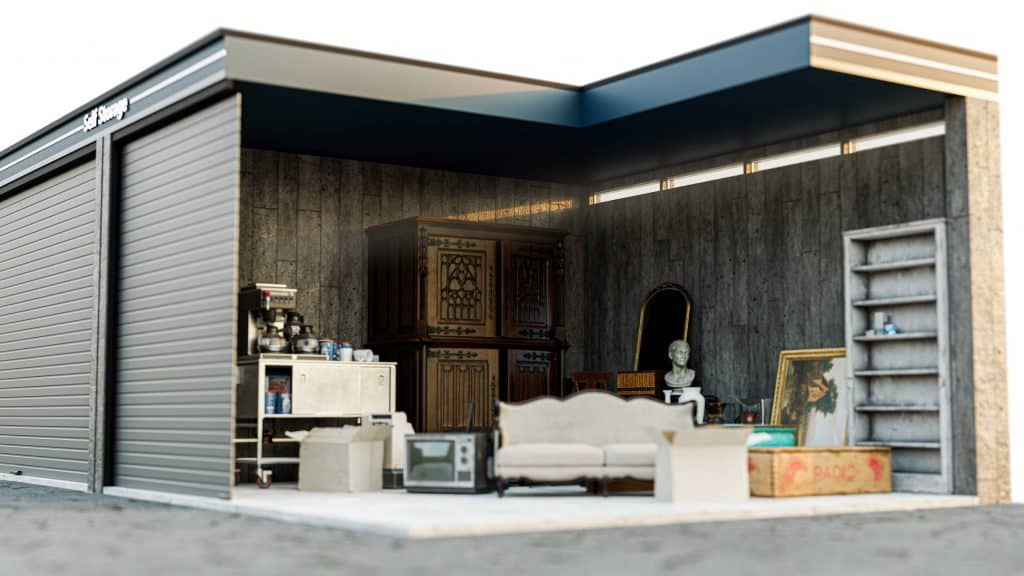 location de garde-meubles déplacement pro